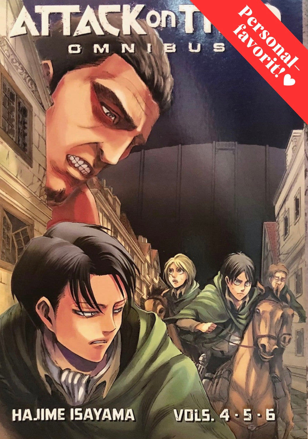 Attack on Titan Omnibus 2 (Vol. 4-6)