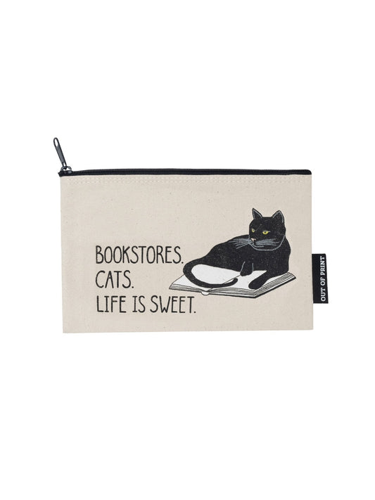 Bookstore Cats Pouch